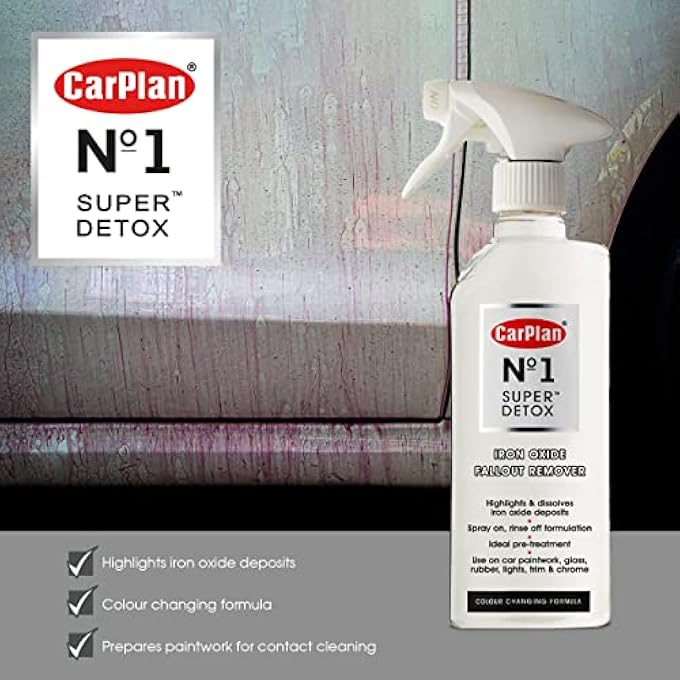 CarPlan وحدة إزالة أكسيد الحديد السوبر ديتوكس رقم 1 600 مل - Image 3
